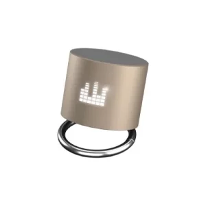 objet publicitaire logo lumineux petite enceinte