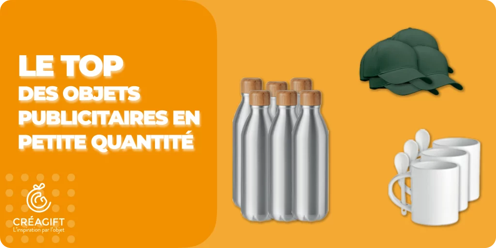 Objets publicitaires en petite quantite