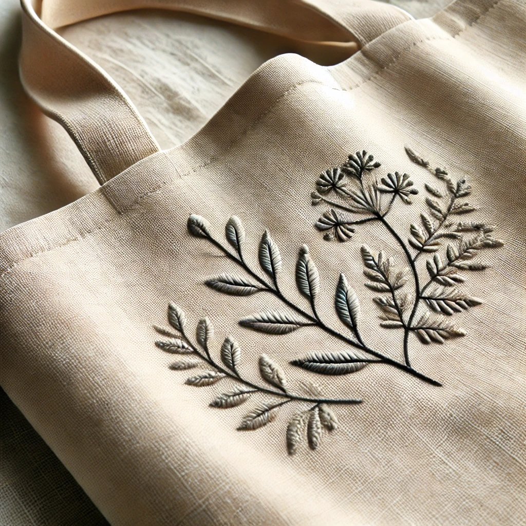 Broderie sur tote bag